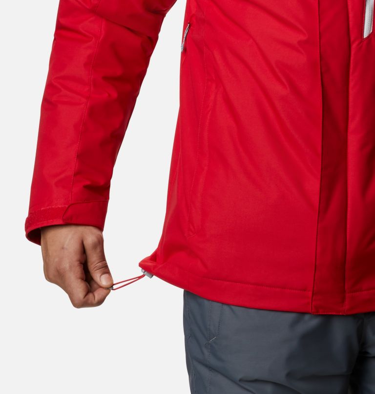 Men's Whirlibird IV Interchange Jacket, Color: Mountain Red, image 7
