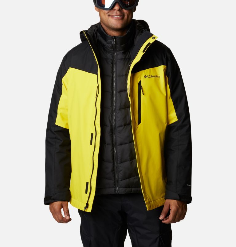 Men's Whirlibird IV Interchange Jacket - Tall, Color: Laser Lemon, Black, image 16