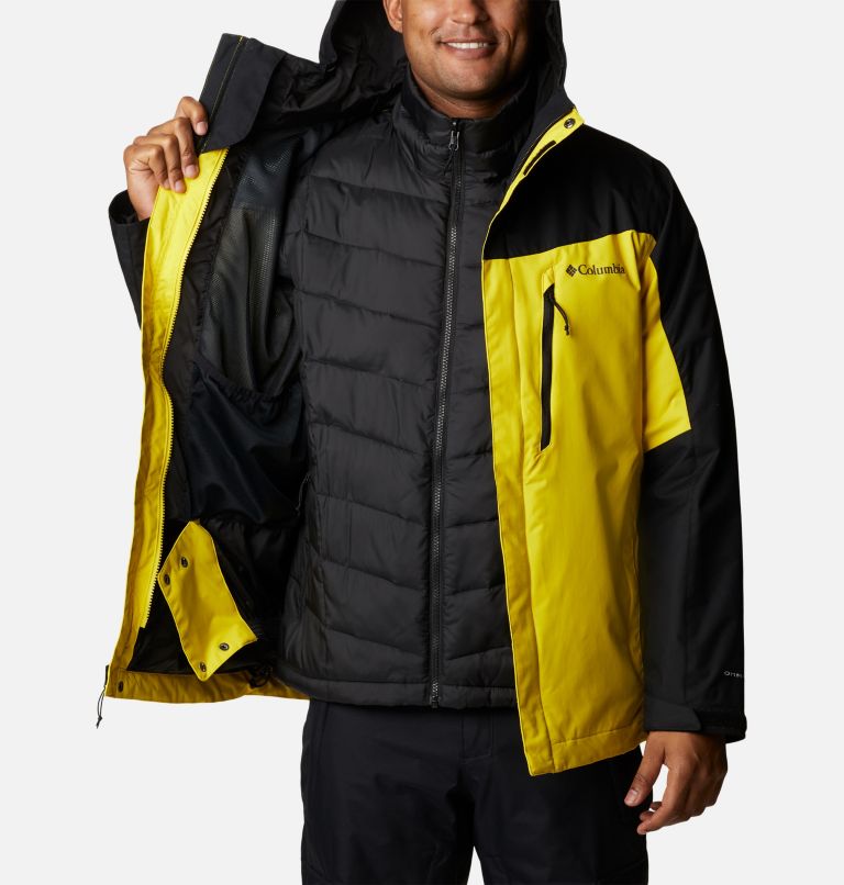 Men's Whirlibird IV Interchange Jacket - Tall, Color: Laser Lemon, Black, image 7