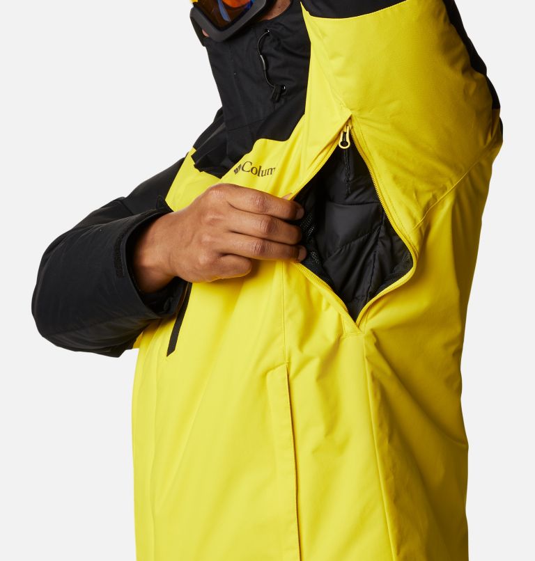 Men's Whirlibird IV Interchange Jacket - Tall, Color: Laser Lemon, Black, image 9