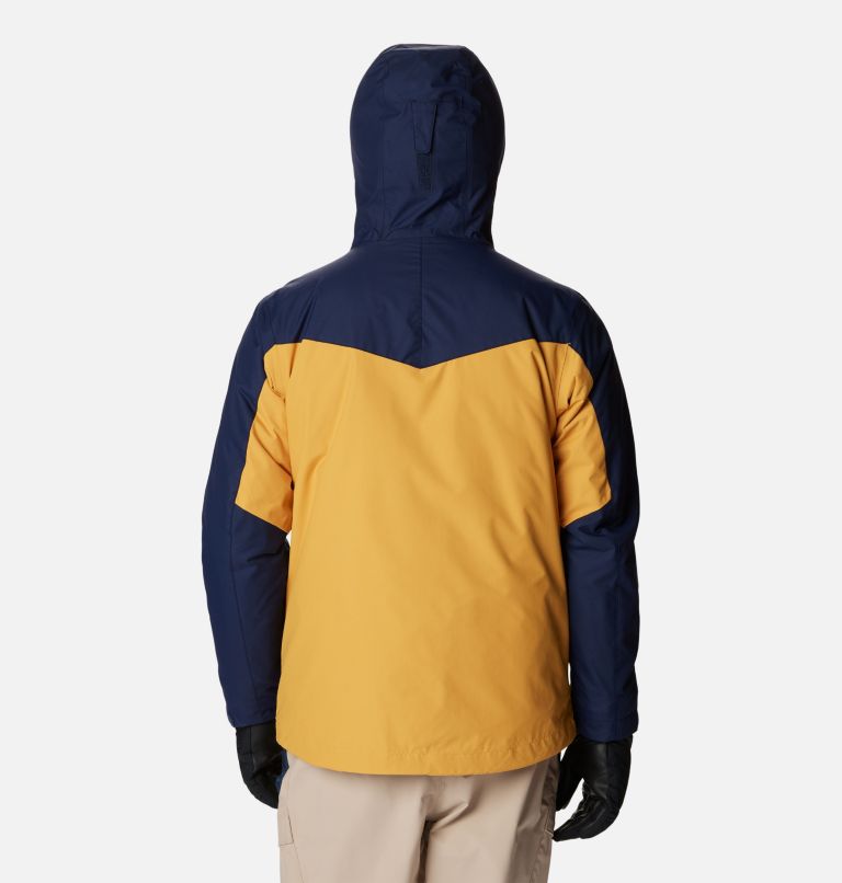 Thumbnail: Men's Whirlibird IV Interchange Jacket, Color: Raw Honey, Collegiate Navy, image 2