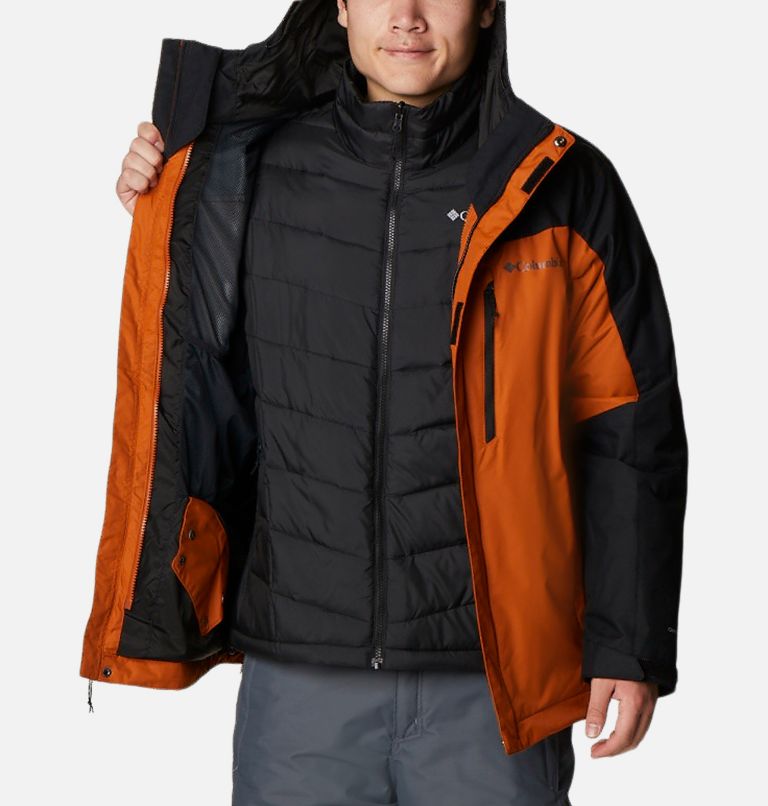Men's Whirlibird IV Interchange Jacket, Color: Warm Copper, Black, image 5