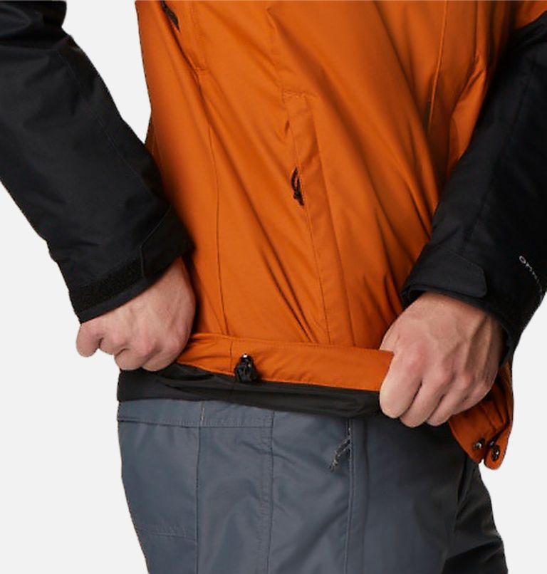 Thumbnail: Men's Whirlibird IV Interchange Jacket - Tall, Color: Warm Copper, Black, image 10