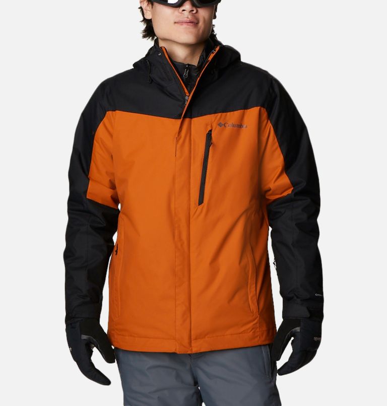 Thumbnail: Men's Whirlibird IV Interchange Jacket - Tall, Color: Warm Copper, Black, image 1
