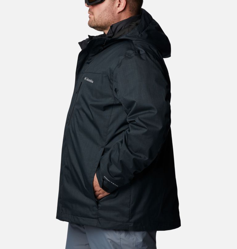 Thumbnail: Men's Whirlibird IV Interchange Jacket - Big, Color: Black Melange, image 3
