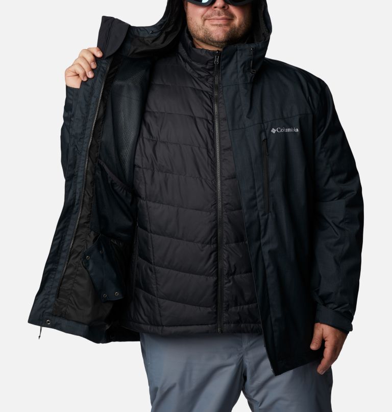Men's Whirlibird IV Interchange Jacket - Big, Color: Black Melange, image 10