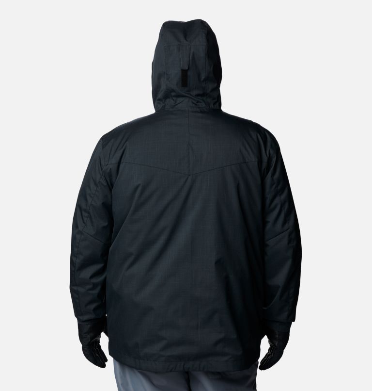 Thumbnail: Men's Whirlibird IV Interchange Jacket - Big, Color: Black Melange, image 2