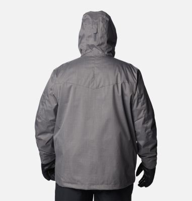Men's Whirlibird&trade; IV Interchange Jacket - Big Whirlibird&trade; IV Interchange Jacket | 023 | 1X, City Grey Melange, back