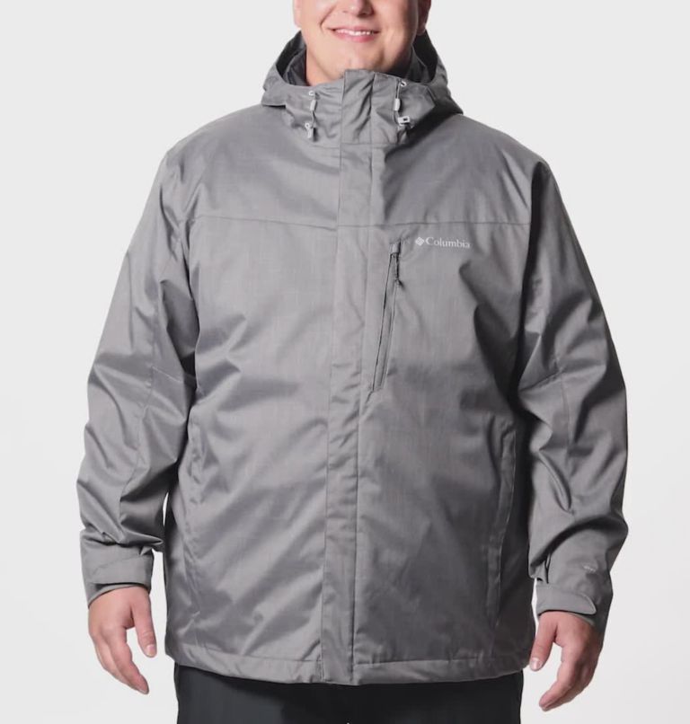 Whirlibird IV Interchange Jacket | 023 | 5X, Color: City Grey Melange