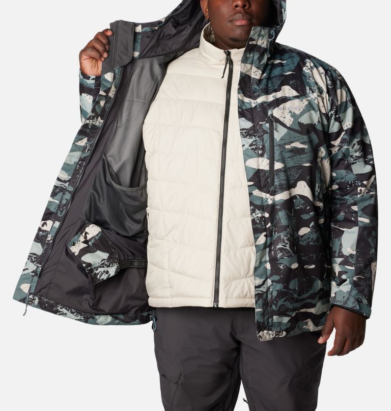 Men's Whirlibird IV Interchange Jacket - Big, Color: Metal Geoglacial Print, image 4