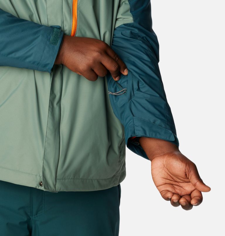 Thumbnail: Men's Whirlibird IV Interchange Jacket - Big, Color: Metal, Night Wave, image 9