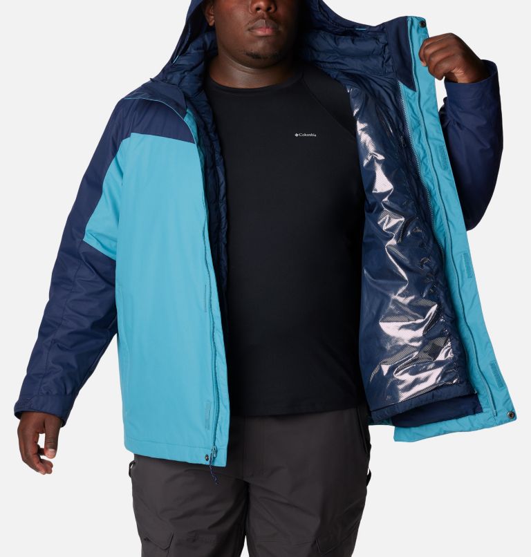 Manteau Interchange Whirlibird IV Homme - Tailles fortes, Color: Shasta, Collegiate Navy, image 6