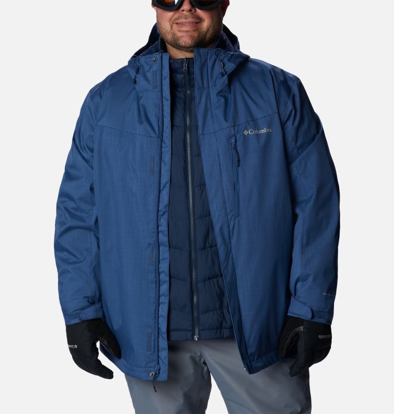 Whirlibird IV Interchange Jacket | 452 | 5X, Color: Night Tide Melange, image 12