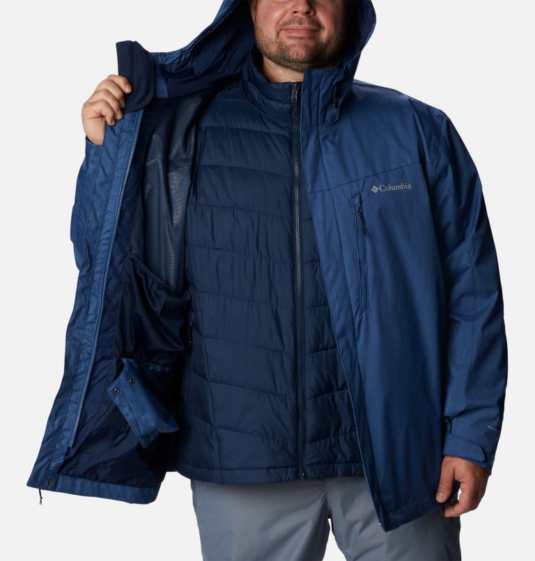 Whirlibird IV Interchange Jacket | 452 | 5X, Color: Night Tide Melange, image 5