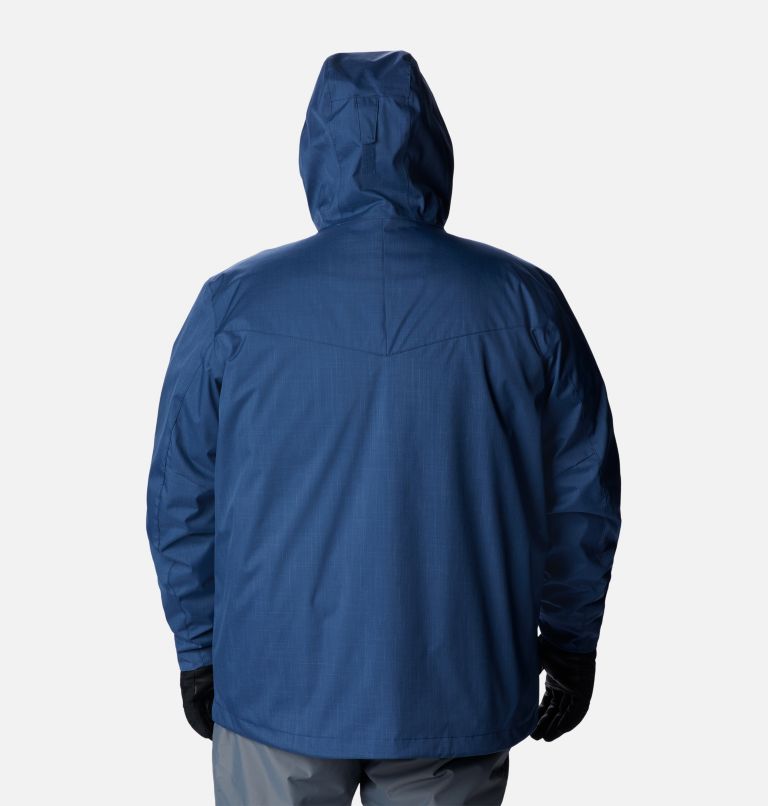 Thumbnail: Men's Whirlibird IV Interchange Jacket - Big, Color: Night Tide Melange, image 2