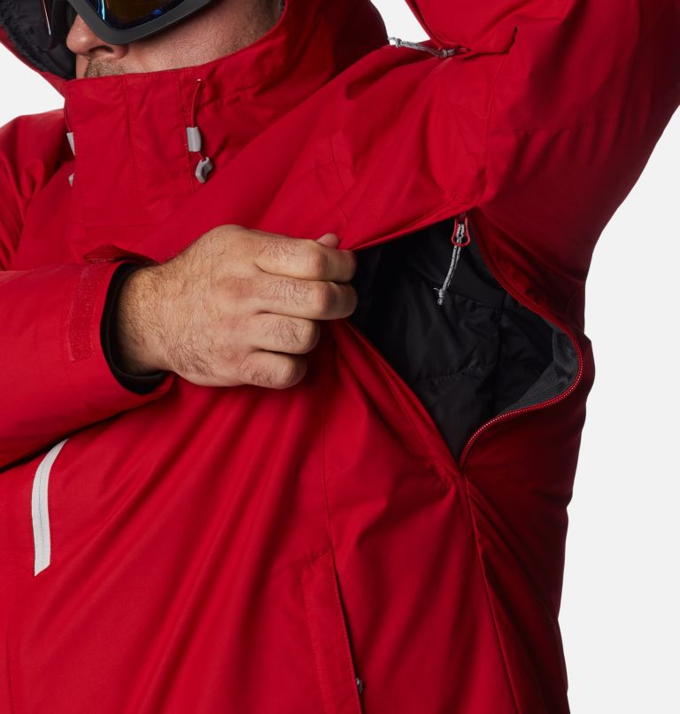 Thumbnail: Men's Whirlibird IV Interchange Jacket - Big, Color: Mountain Red, image 9