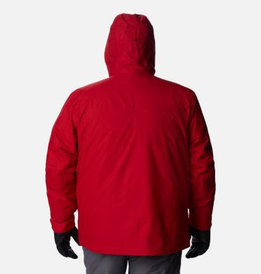Men's Whirlibird&trade; IV Interchange Jacket - Big Whirlibird&trade; IV Interchange Jacket | 023 | 1X, Mountain Red, back