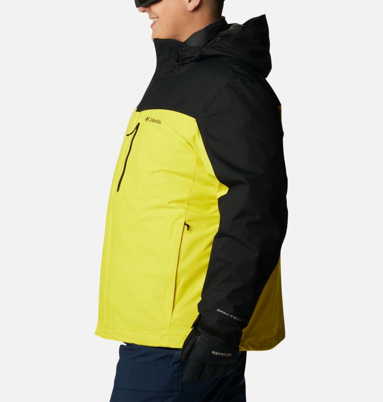 Thumbnail: Men's Whirlibird IV Interchange Jacket - Big, Color: Laser Lemon, Black, image 3
