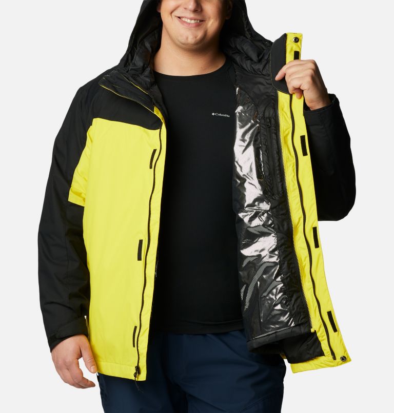 Men's Whirlibird IV Interchange Jacket - Big, Color: Laser Lemon, Black, image 5