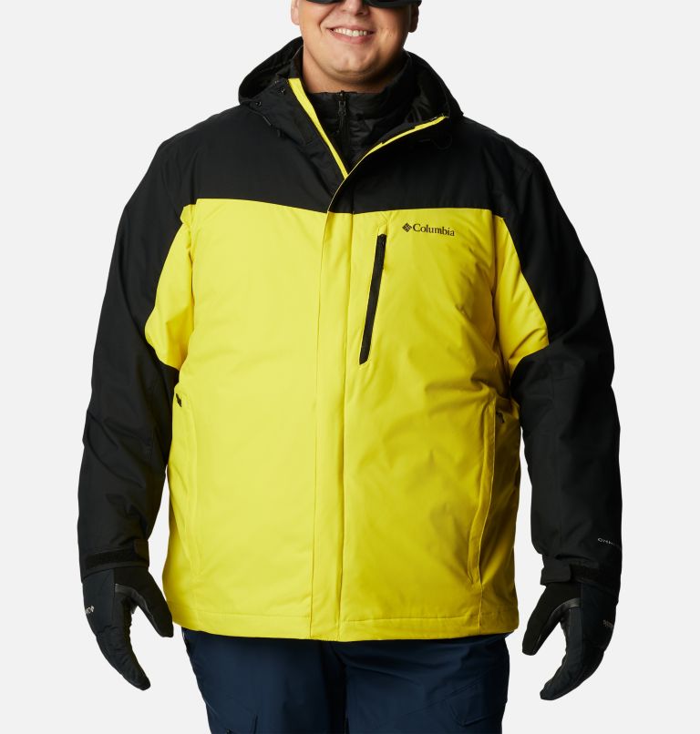 Men's Whirlibird IV Interchange Jacket - Big, Color: Laser Lemon, Black, image 1