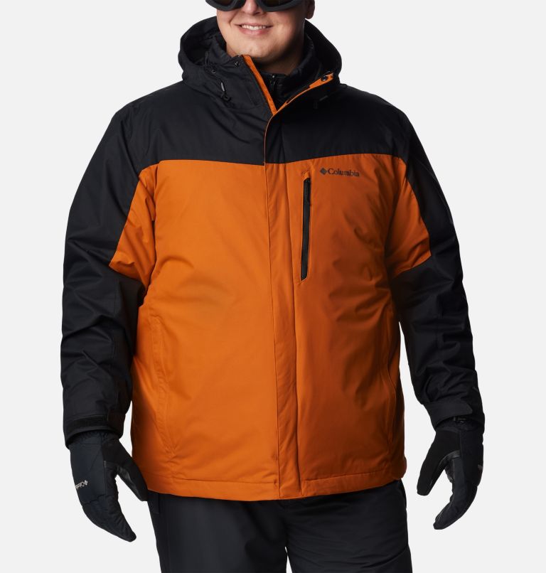 Thumbnail: Men's Whirlibird IV Interchange Jacket - Big, Color: Warm Copper, Black, image 1