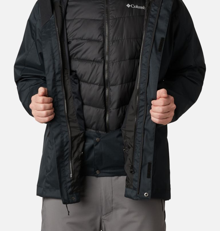 Manteau Interchange Whirlibird IV Homme - Grandes tailles, Color: Black Melange, image 9