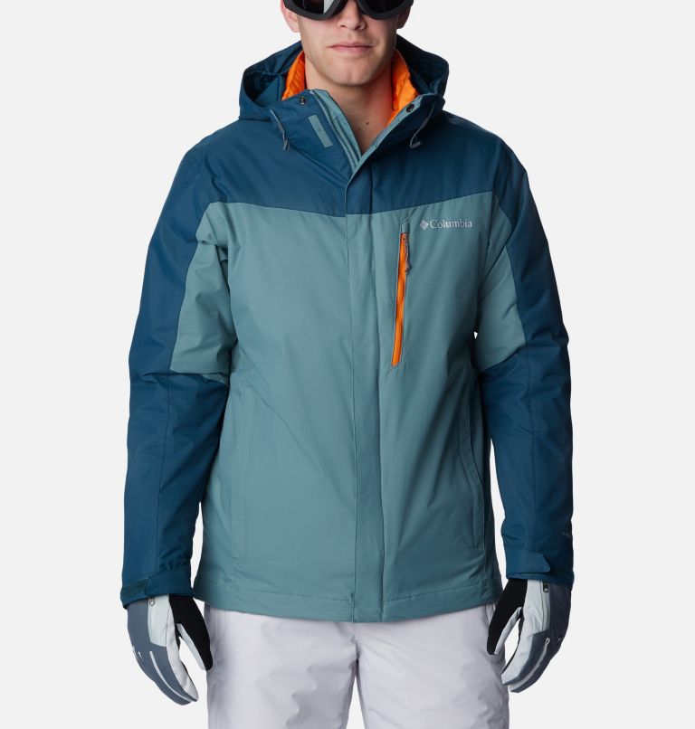 Columbia Titanium Omni Tech 3 in 1 Waterproof Ski Jacket Coat Mens
