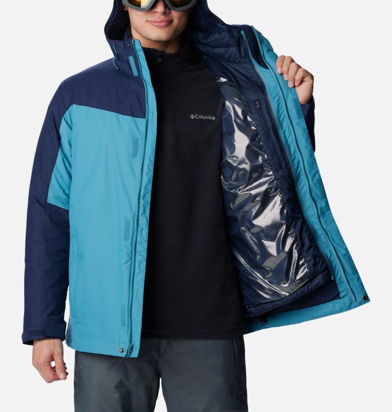 Manteau Interchange Whirlibird IV Homme - Grandes tailles, Color: Shasta, Collegiate Navy, image 5