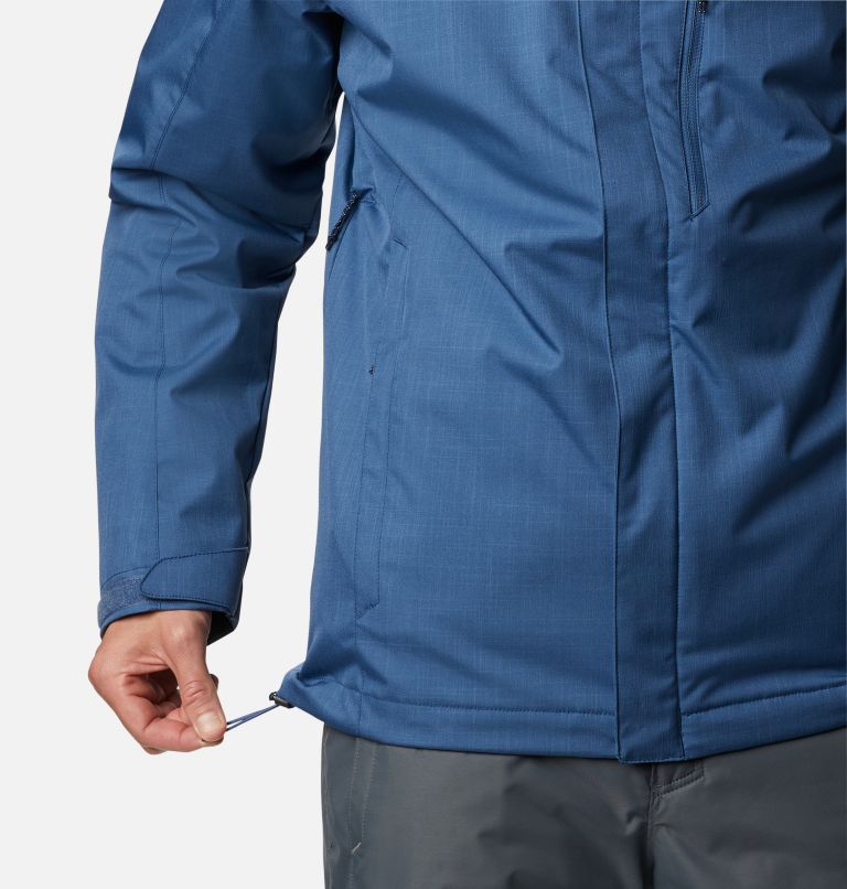 Thumbnail: Men's Whirlibird IV Interchange Jacket - Tall, Color: Night Tide Melange, image 8