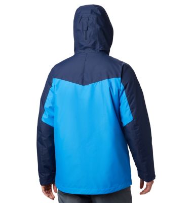 Men's Whirlibird&trade; IV Interchange Jacket - Tall Whirlibird&trade; IV Interchange Jacket | 432 | LT, Azure Blue, Collegiate Navy, back
