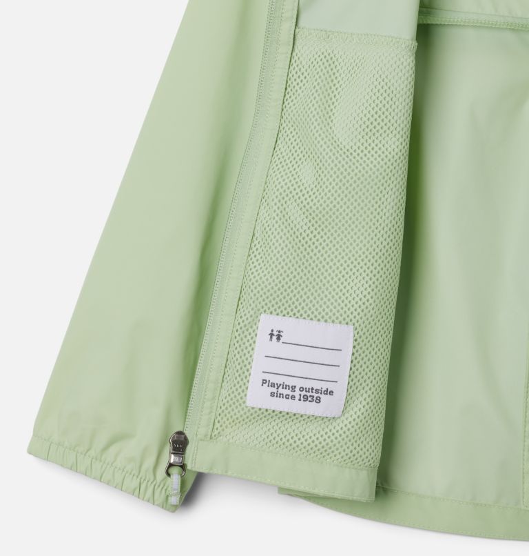 Girls' Switchback II Jacket, Color: Sage Leaf, image 3