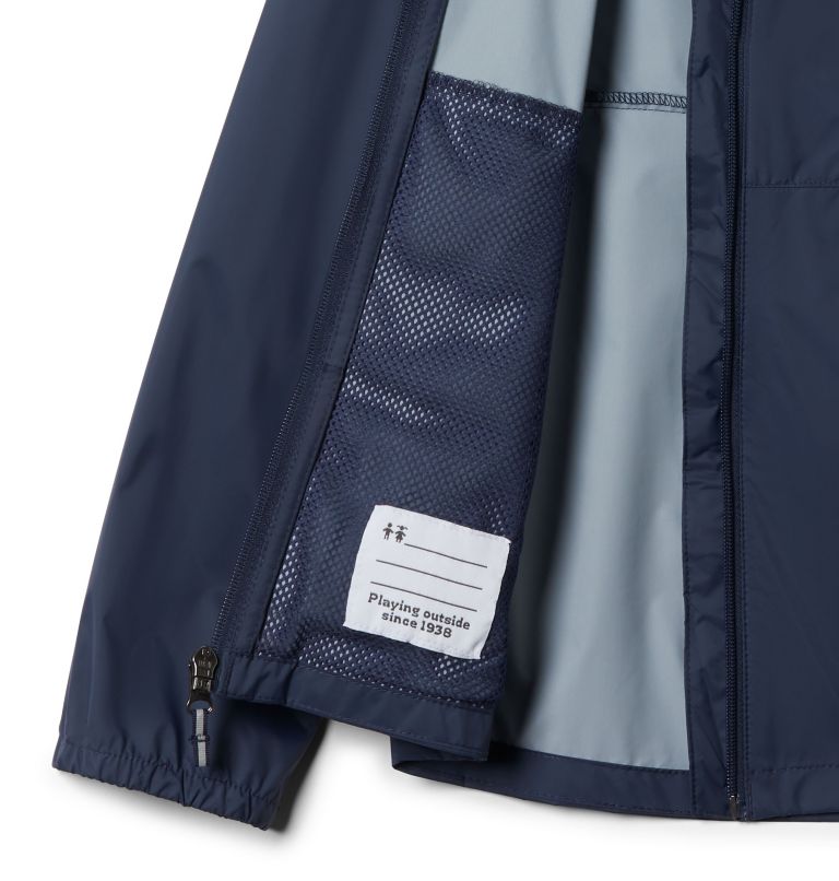 Boys 4-20 Columbia Rain-zilla Fleece-lined Rain Jacket