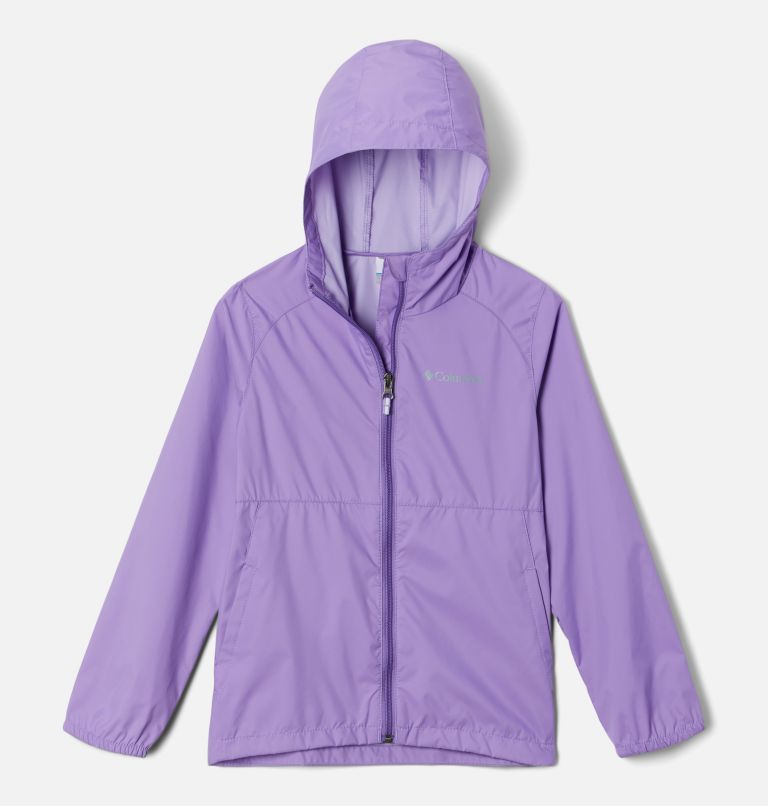 Girls purple shop rain jacket