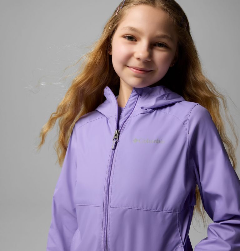 Girls' Switchback II Jacket, Color: Paisley Purple, image 6