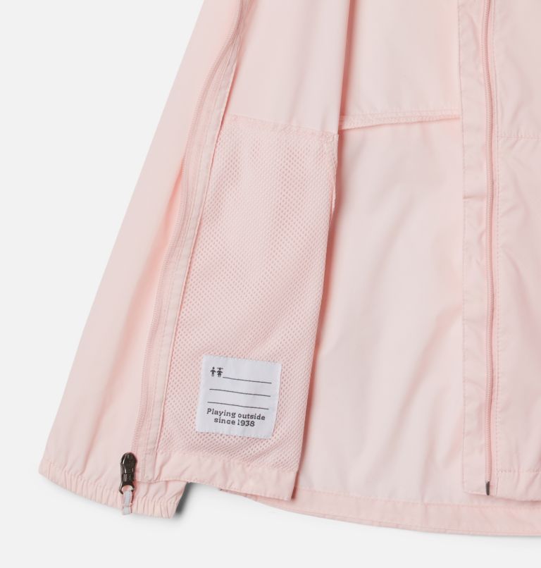 Thumbnail: Girls' Switchback II Jacket, Color: Satin Pink, image 3
