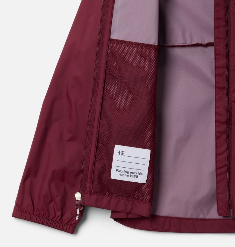 Girls' Switchback II Jacket, Color: Rich Wine, image 3