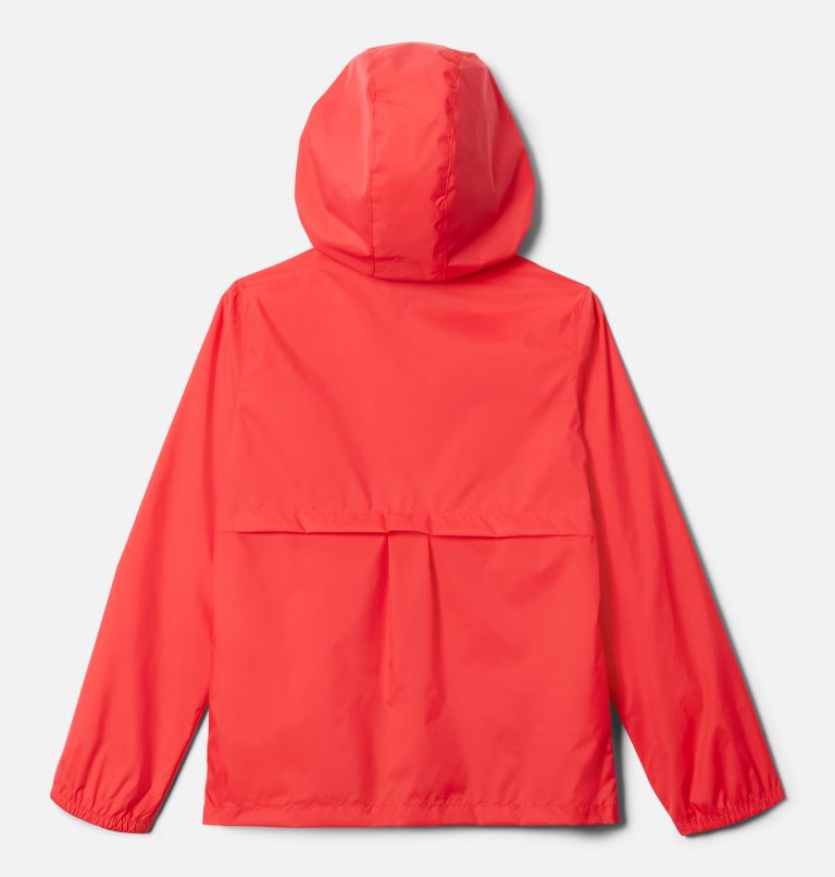 Girls' Switchback II Jacket, Color: Red Hibiscus, image 2