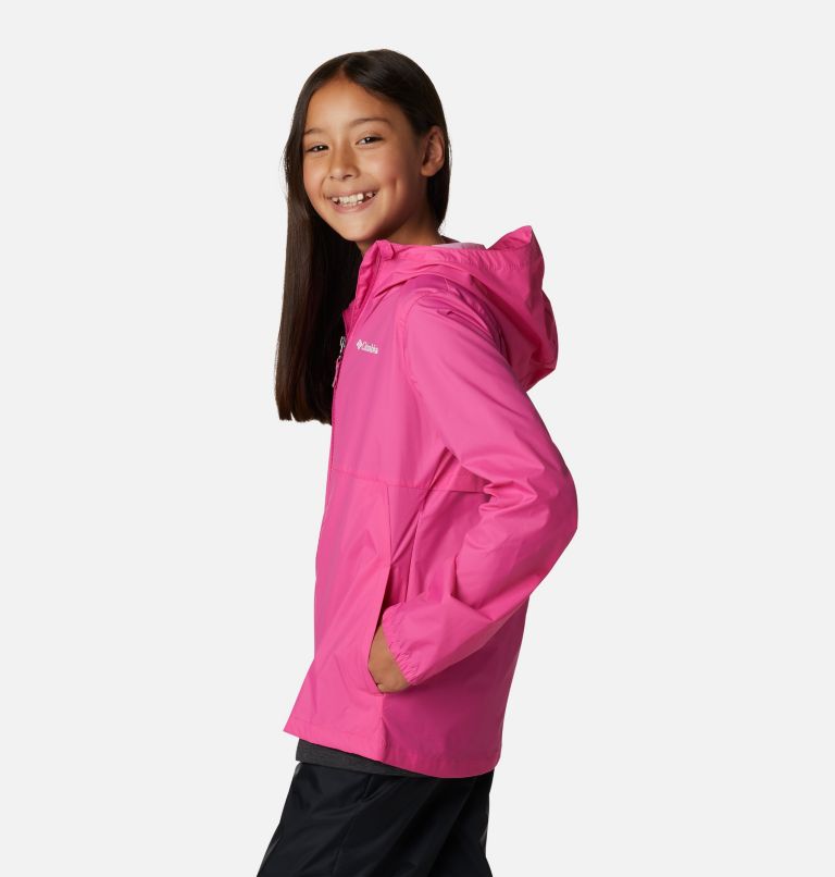 Thumbnail: Girls' Switchback II Jacket, Color: Pink Ice, image 3