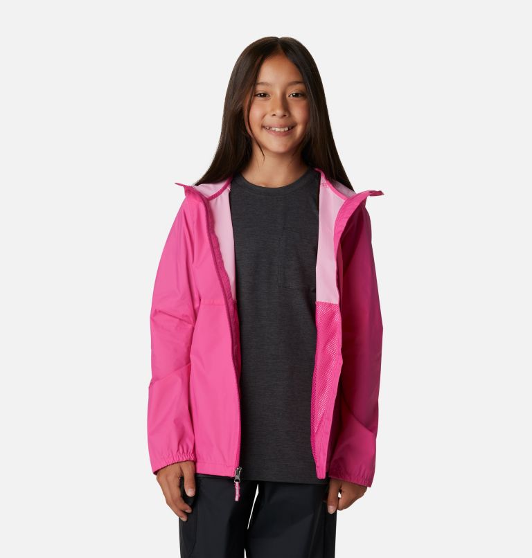 Girls' Switchback II Jacket, Color: Pink Ice, image 6