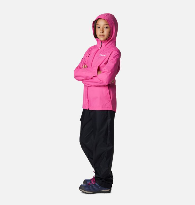 Thumbnail: Girls' Switchback II Jacket, Color: Pink Ice, image 7