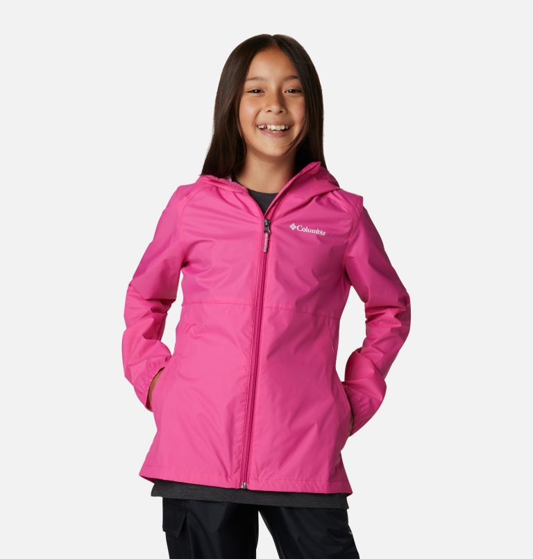 Girls' Switchback II Jacket, Color: Pink Ice, image 1