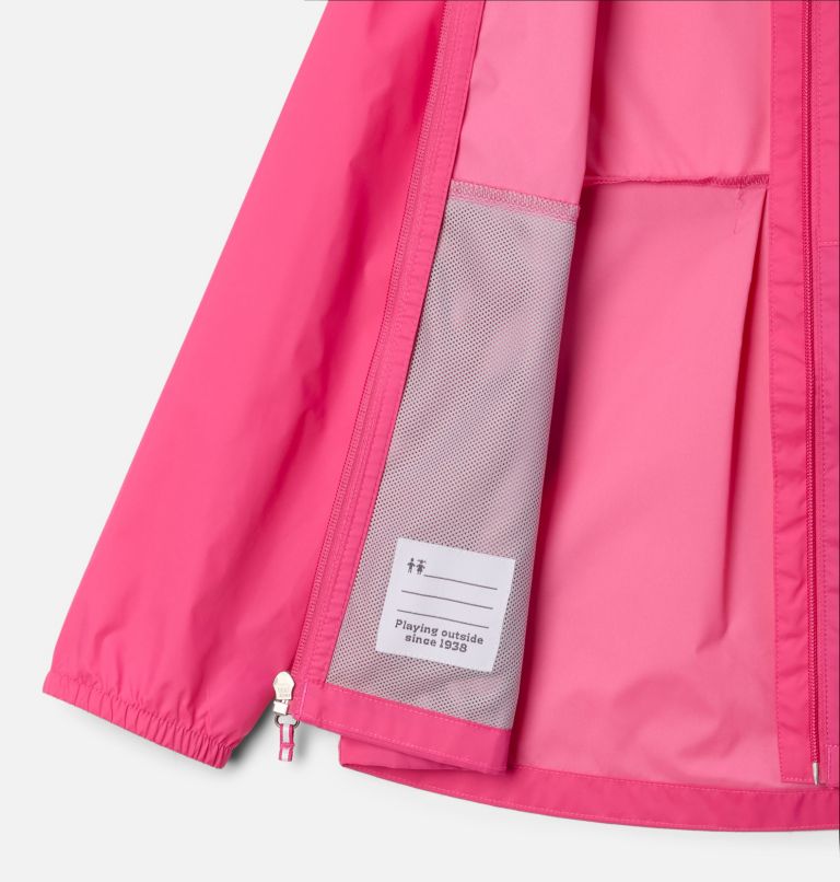 Girls' Switchback II Jacket, Color: Pink Ice, image 3
