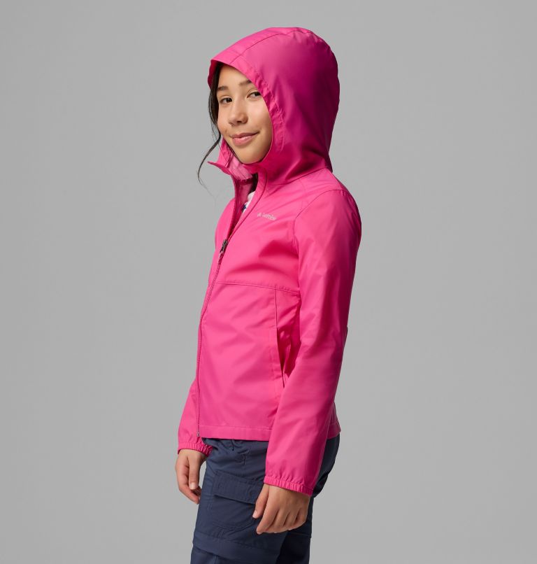 Girls' Switchback II Jacket, Color: Pink Ice, image 4