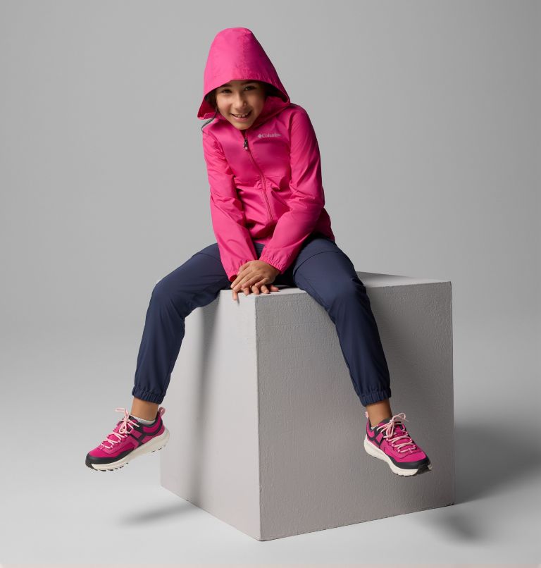 Girls' Switchback II Jacket, Color: Pink Ice, image 6