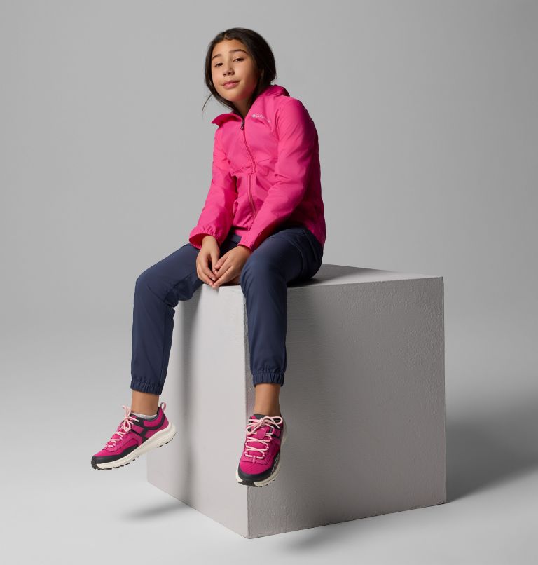 Girls' Switchback II Jacket, Color: Pink Ice, image 7