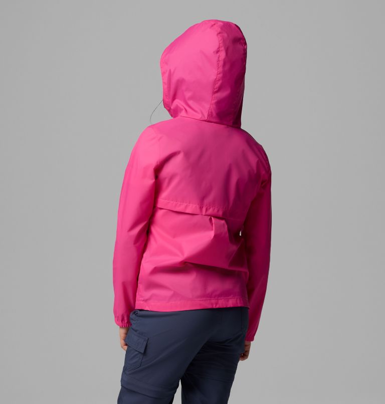 Girls' Switchback II Jacket, Color: Pink Ice, image 3