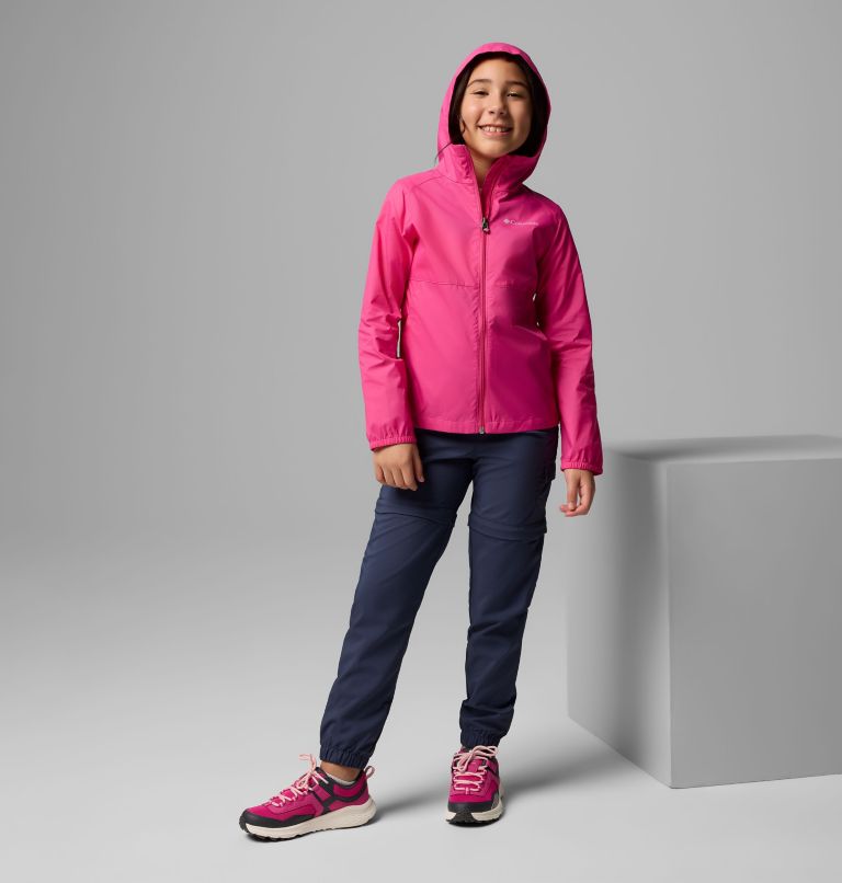 Girls' Switchback II Jacket, Color: Pink Ice, image 1