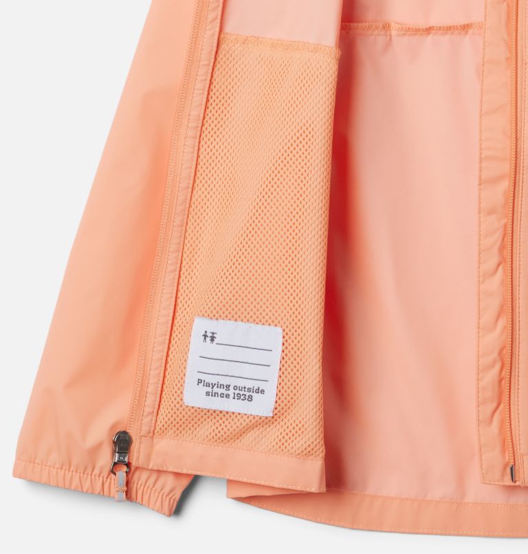 Girls' Switchback II Jacket, Color: Apricot Fizz, image 3