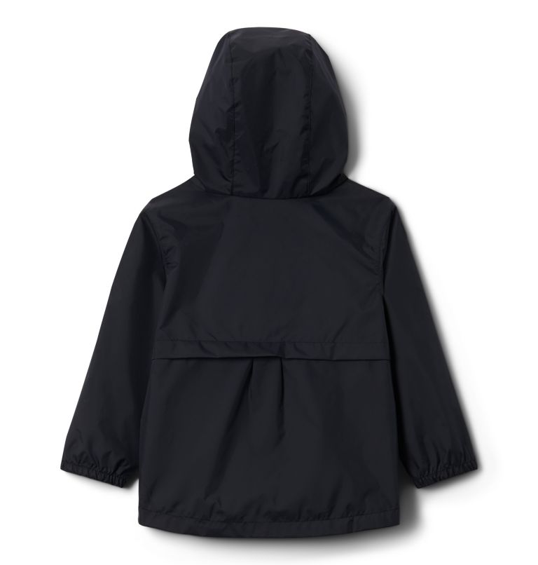 Thumbnail: Girls' Toddler Switchback II Rain Jacket, Color: Black, image 2