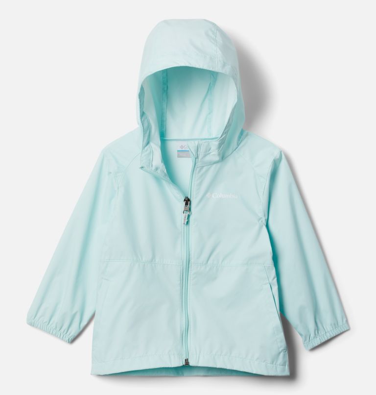 Girls' Toddler Switchback II Rain Jacket, Color: Icy Morn